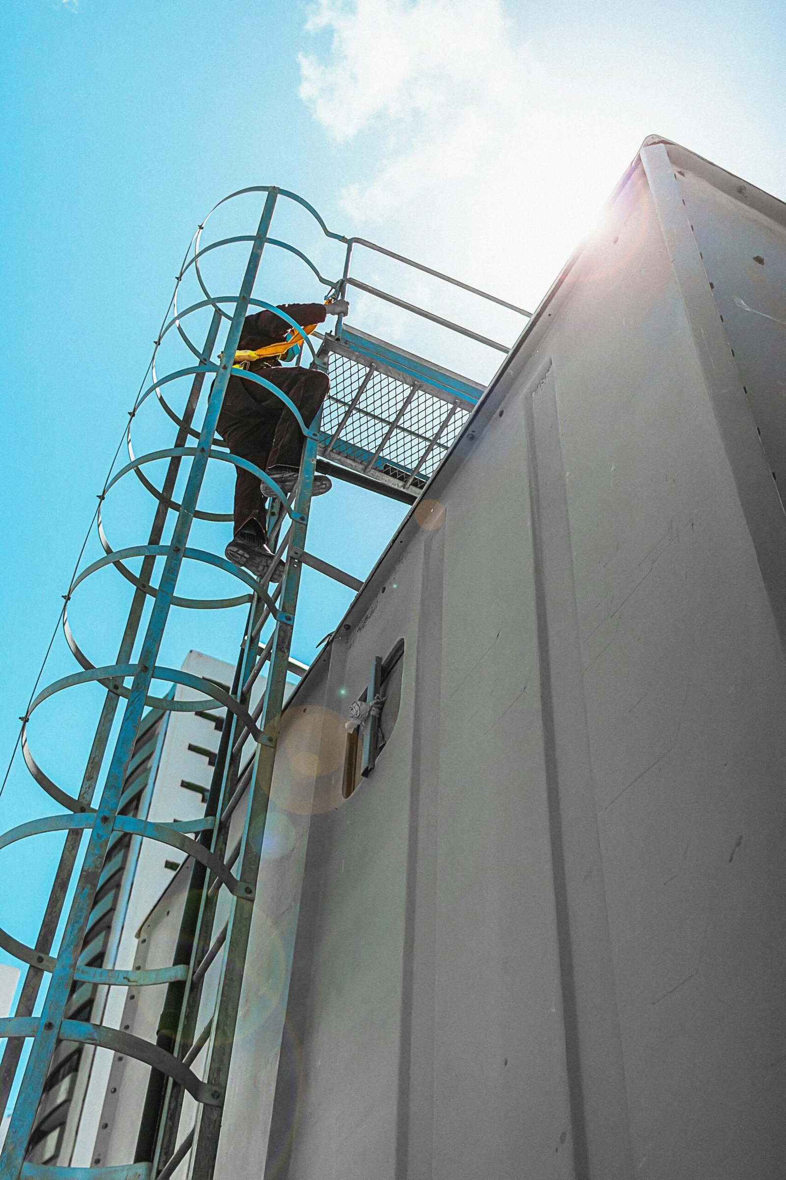 Roof anchor point inspection and certification by SafetyTek in Adelaide, South Australia